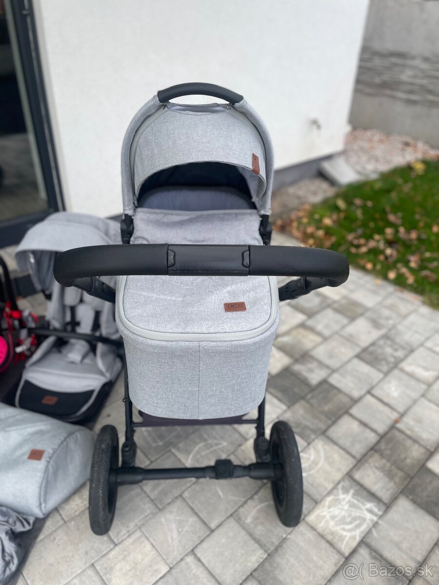 Kinderkraft trojkombinácia 3v1+isofix - 5