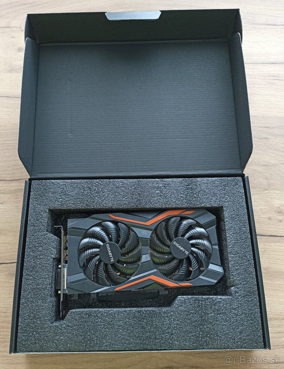 Funkčná grafická karta Geforce GTX 1050Ti - 5