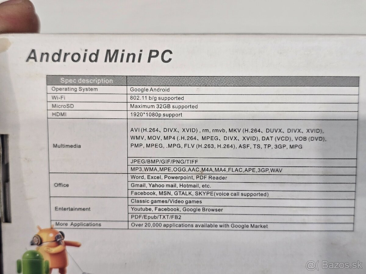 Android mini PC do zbierky 25e - 5