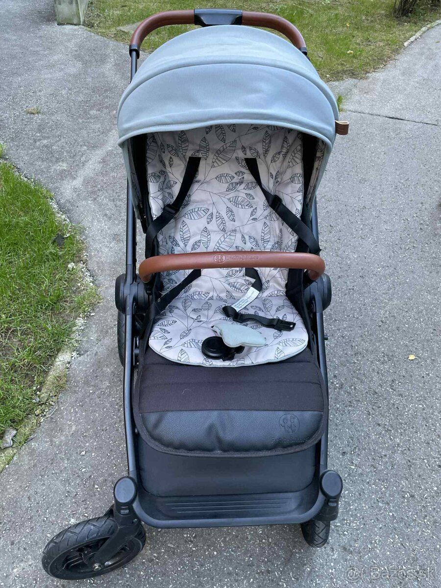 PETITE&MARS Kočík 3 kombinacia Trails Iron Green - 5