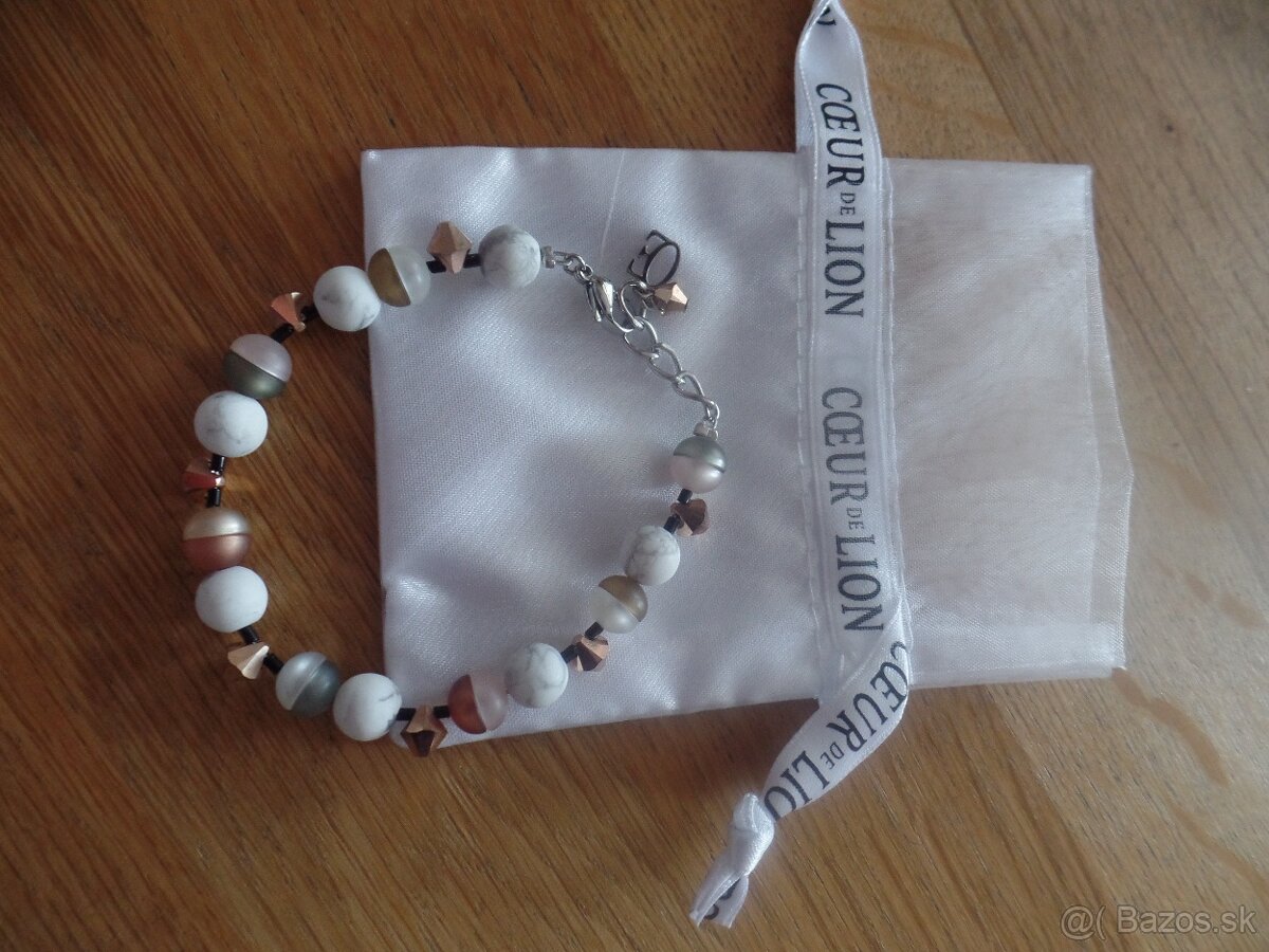 Perlový náhrdelník, náramok NOVÉ - 5
