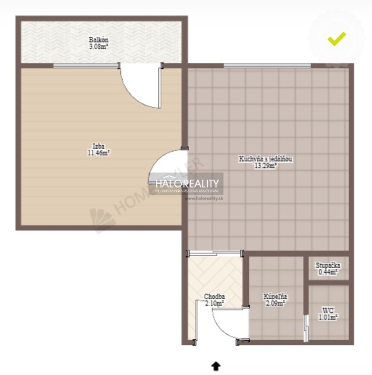 Prenajom 1 izbovy Zvolen - 5