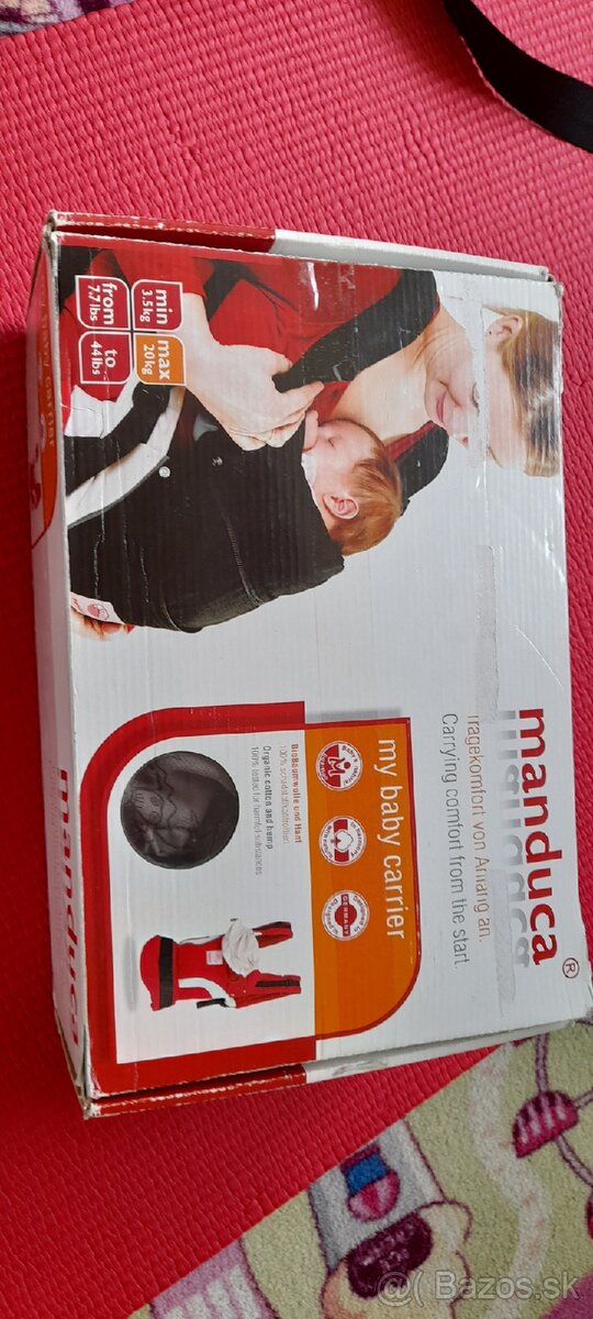 Predám detský nosič manduca so softshell kapsou - 5