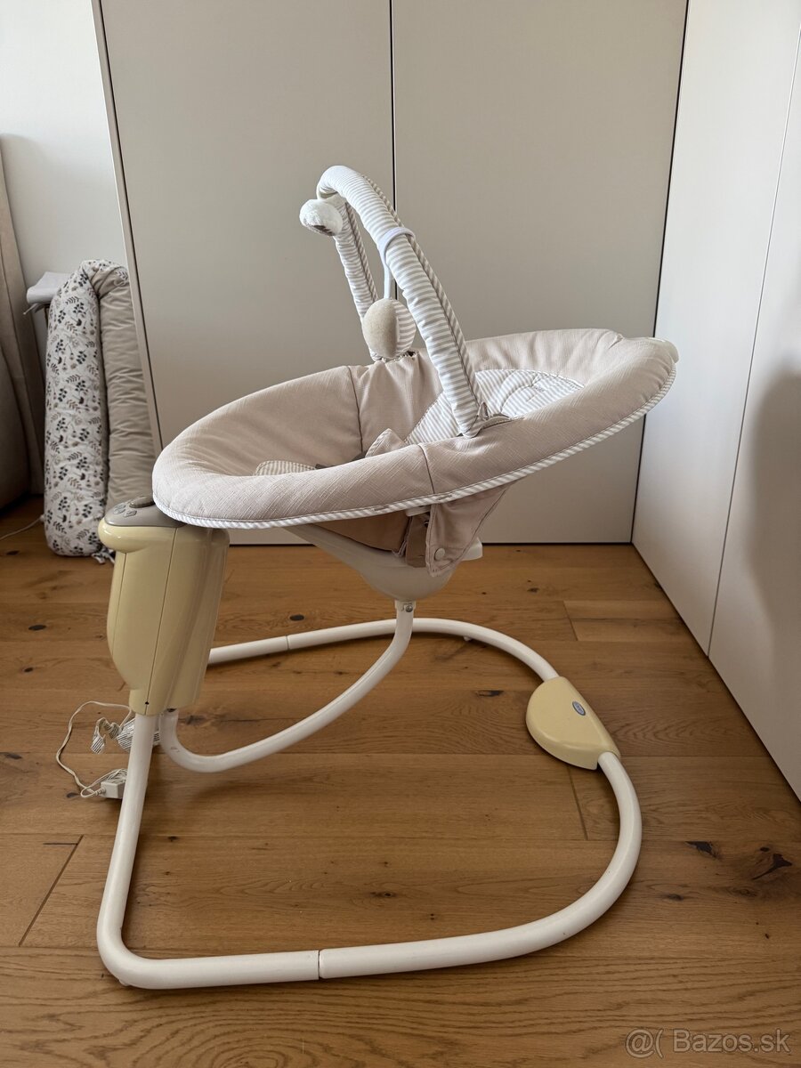 Detské hojdacie kresielko / lehátko / hojdačku - 5
