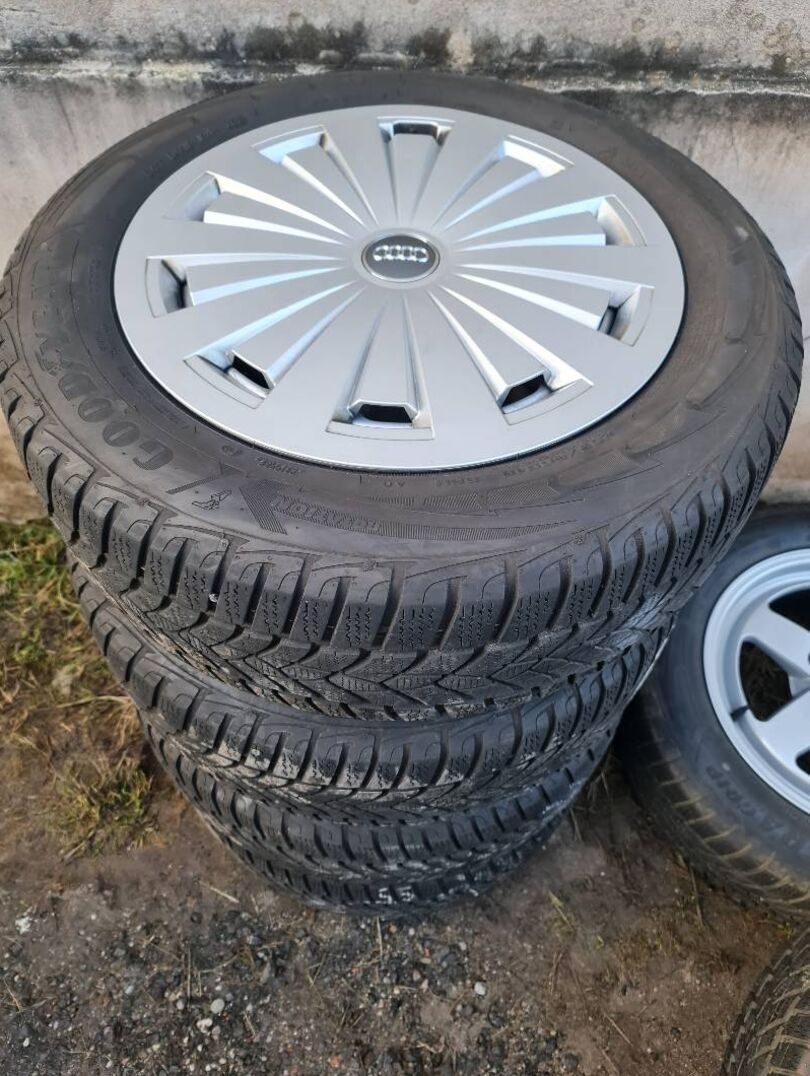 sada alu kol Audi 16" – originál disky + - 5