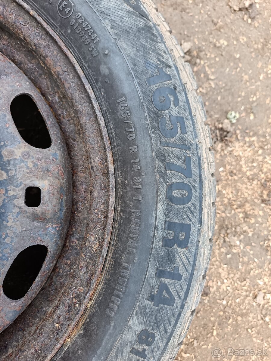 Barum Brillantis 2 165/70R14-letné - 5