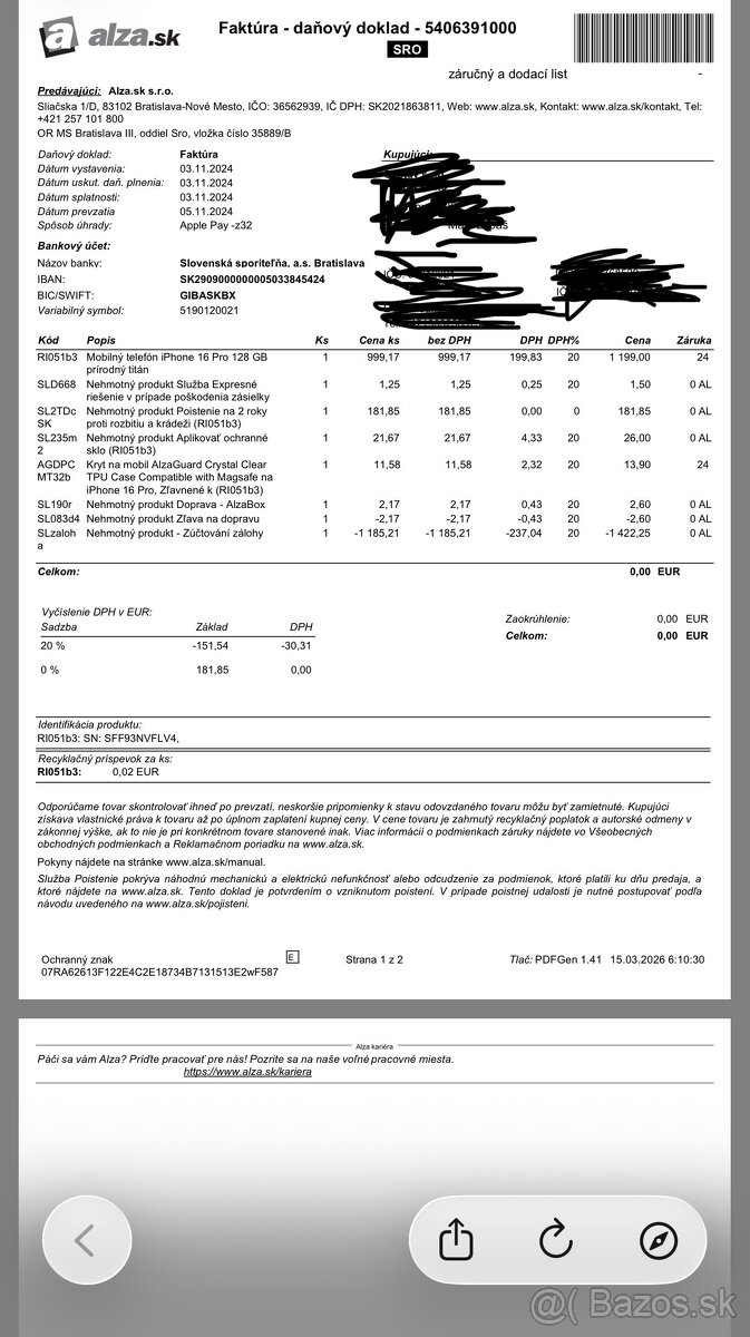 iPhone 16 Pro, Natural Titanium , 126 GB - 5