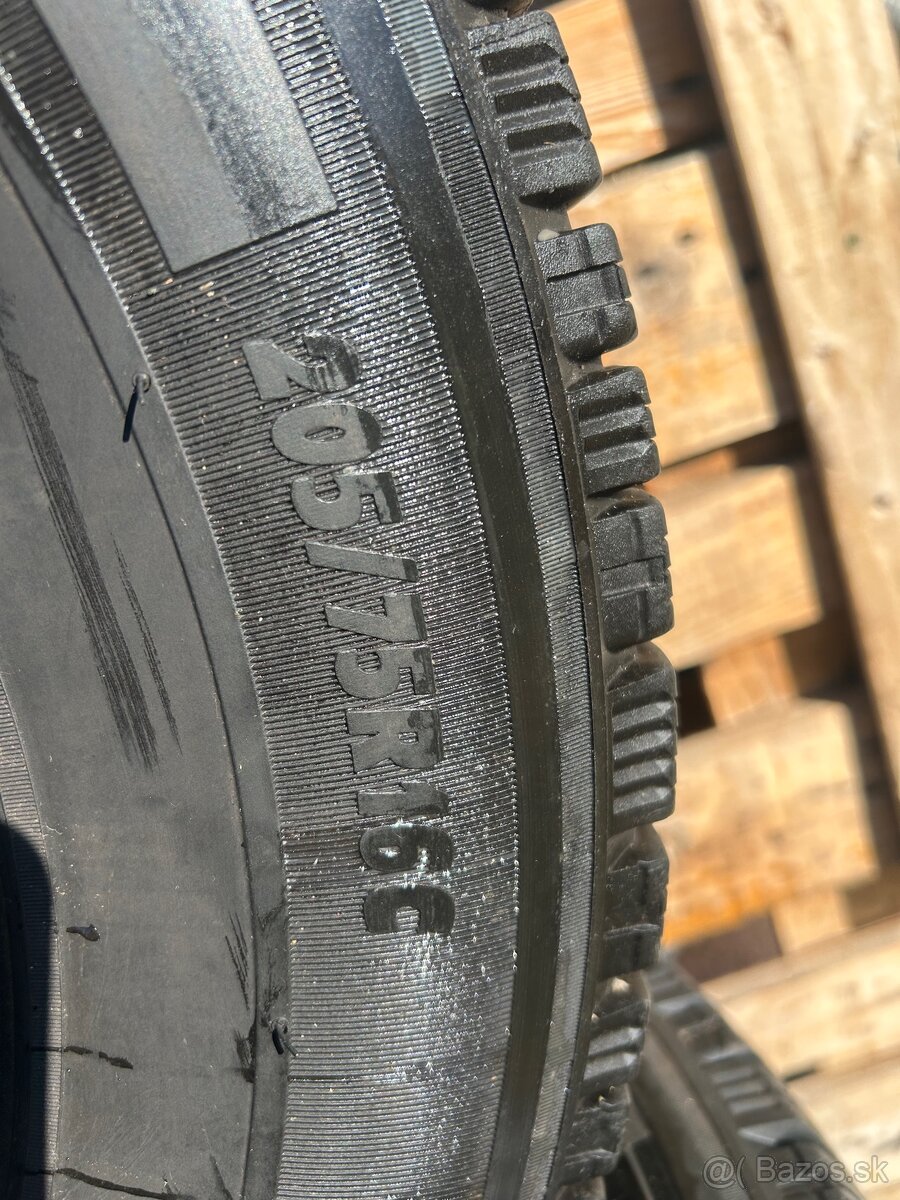 Michelin Agilis alpin 205/75/16”zimne - 5