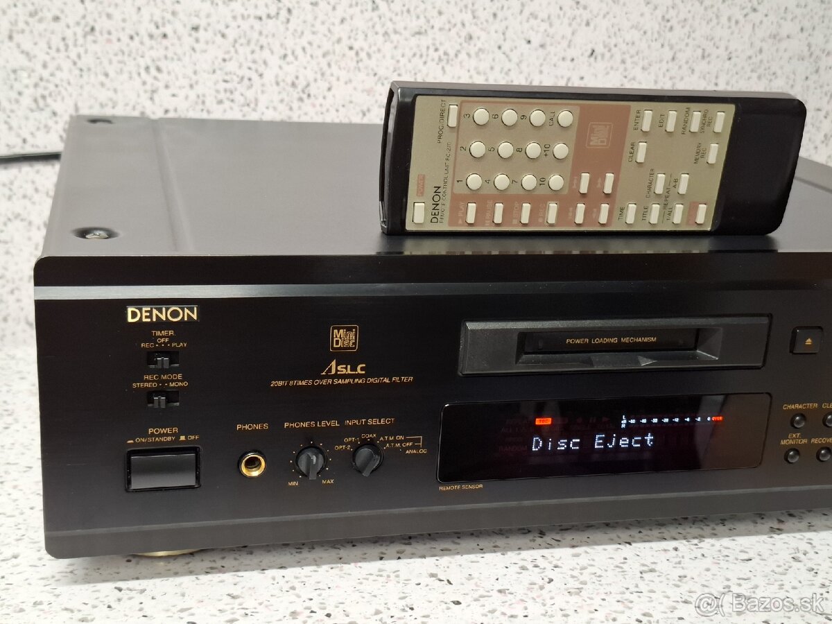 DENON DMD-1000 》MINIDISC + dialkové ovladanie - 5
