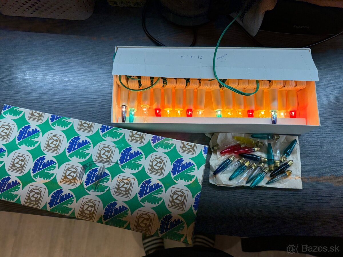 Retro sviečky +nahradne - 5