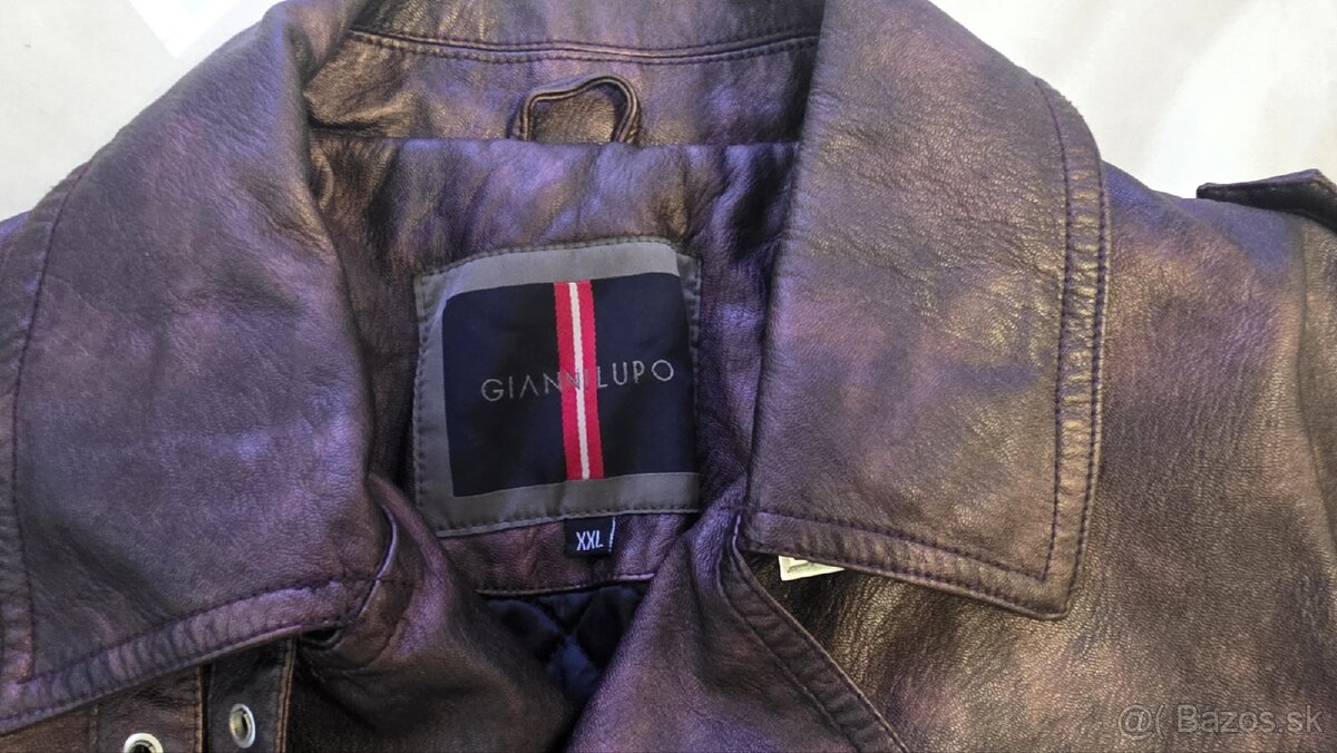 Pánska kožená bunda - 5