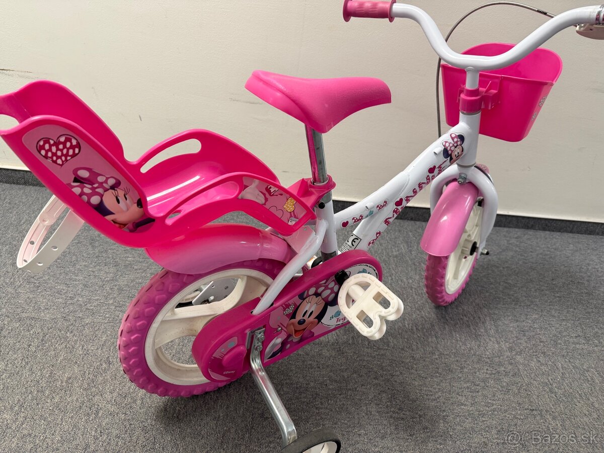 Detský bicykel s pomocnými kolieskami - 5