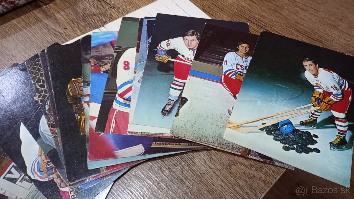 Pohľadnice repre hokej 1972 - 5