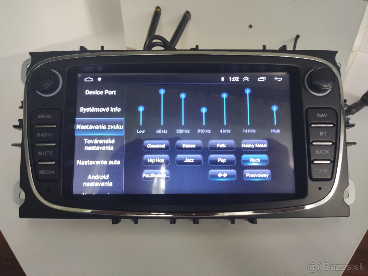 Autorádio Android Ford Focus 2 S-Max Mondeo Galaxy 2 C-Max - 5