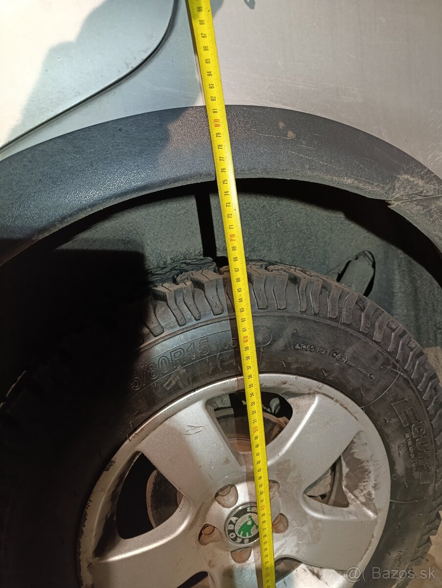 Škoda Octavia 4x4 lift podvozok - 5