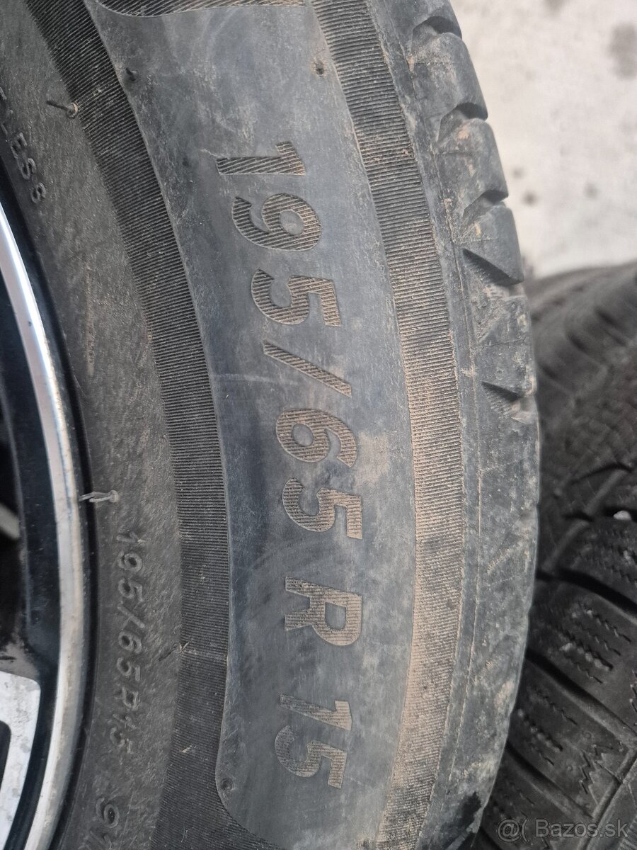 Predám letné pneu na elektronoch R15 - 5