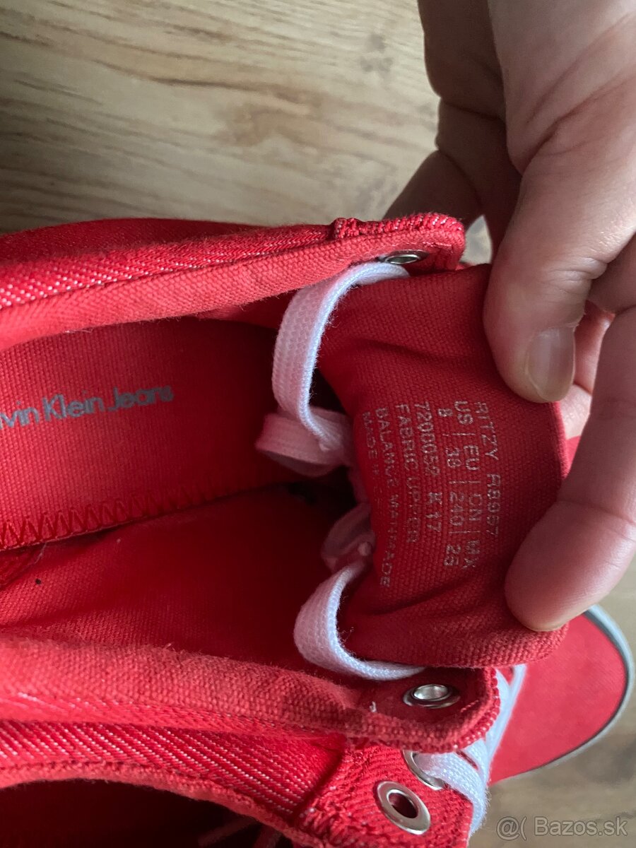 Damske tenisky na platforme Calvin Klein - 5