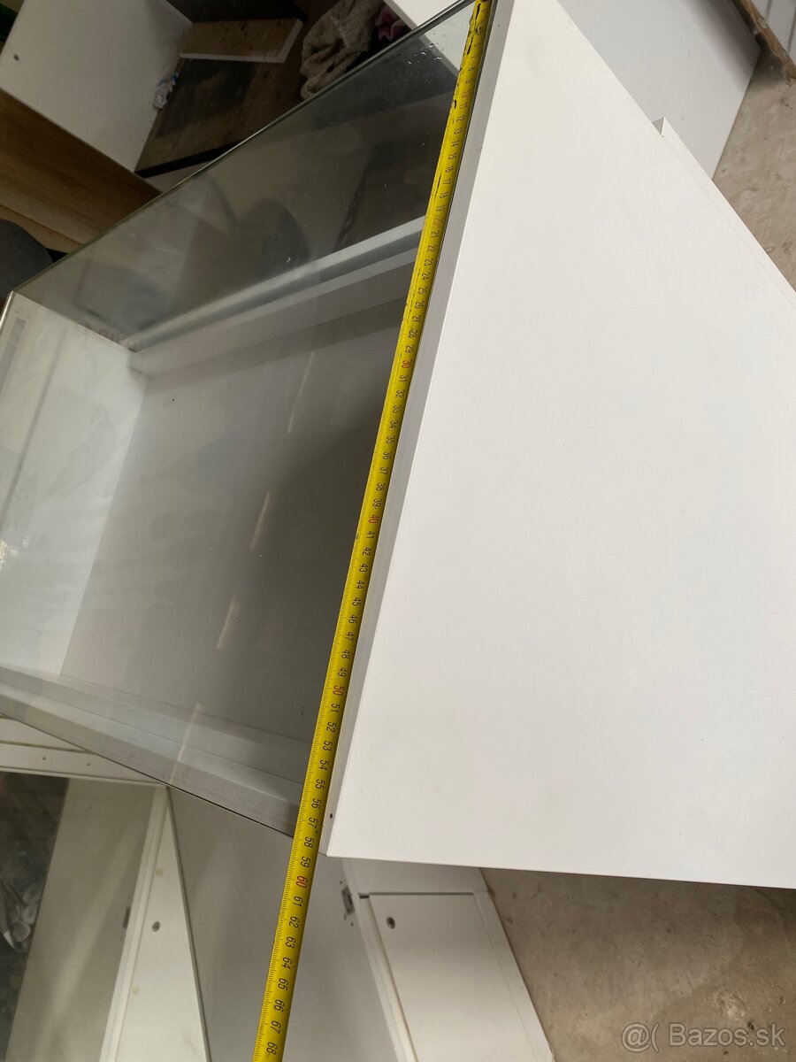 Pult presklený s led osvetlením/ predajňa / kiosk / stánok - 5