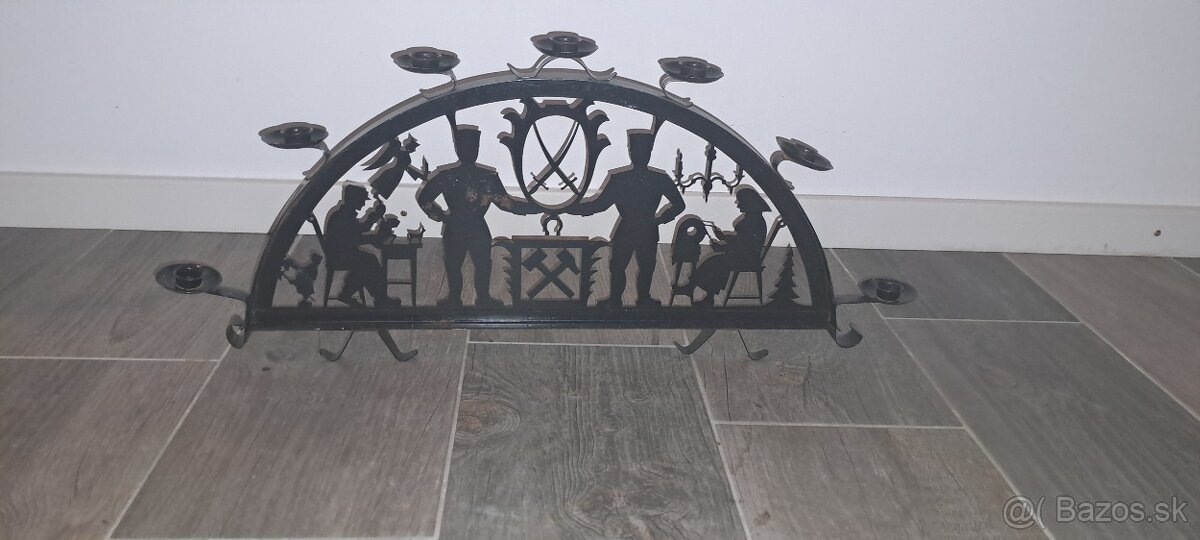 Kovane železne svietniky - 5