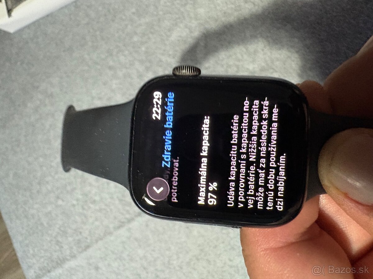apple watch 9 45mm cierne - 5