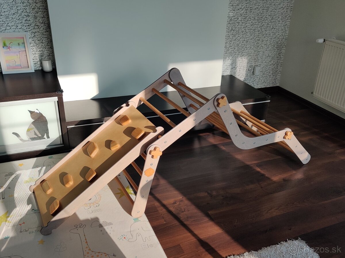 Montessori preliezka Bilauf Chipmunk Rock Gray - 5