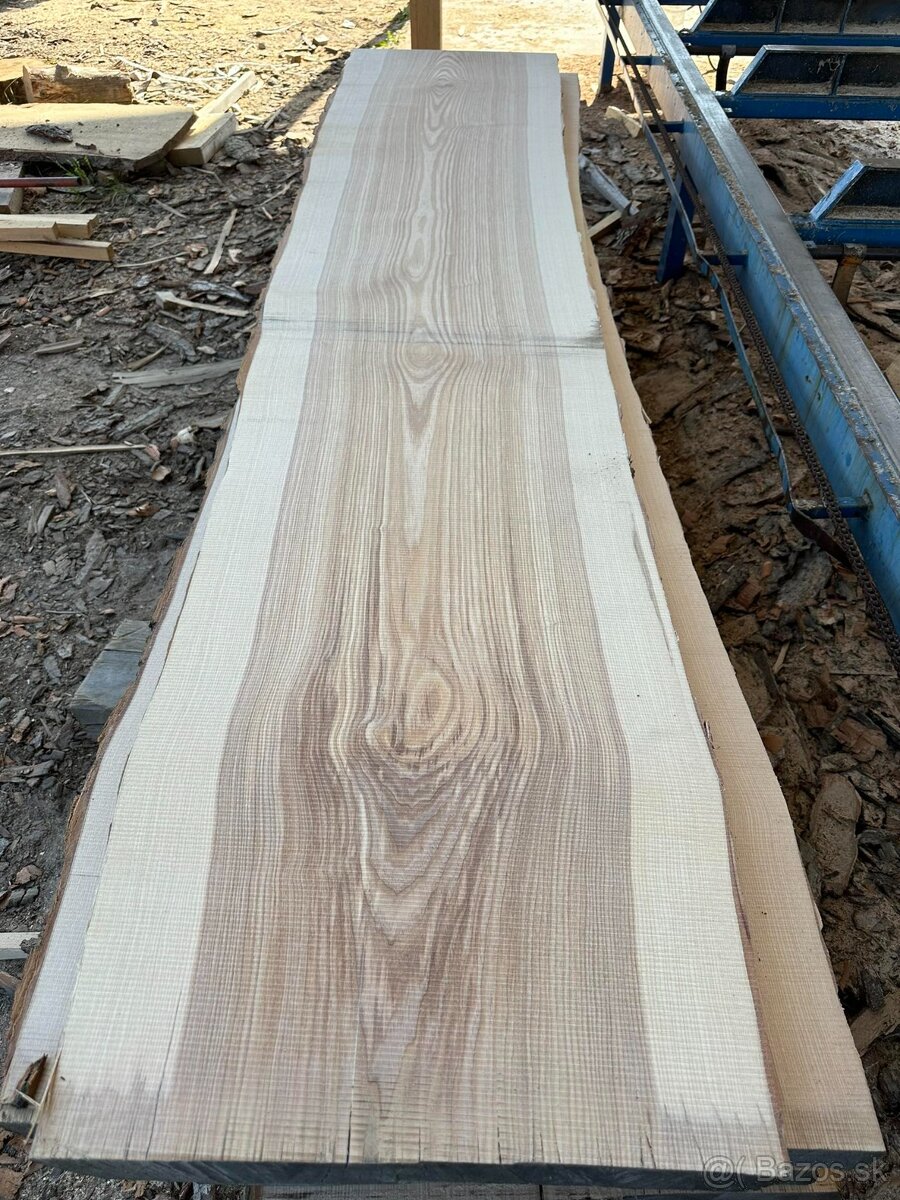 Vysušené jaseňové fošne, jaseňové rezivo, jaseň - 5