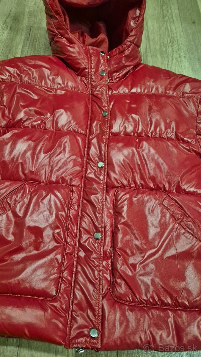 Červená zimná bunda Mohito - 5