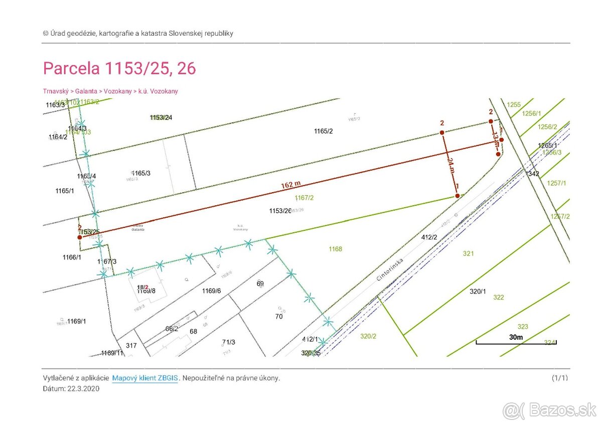 Pozemok, Vozokany, okres Galanta - 5