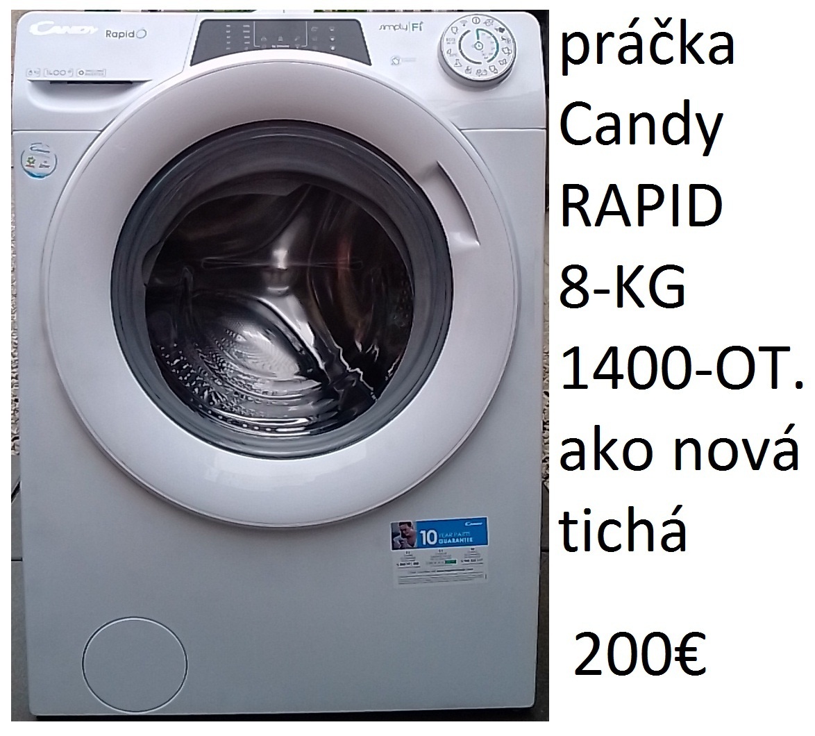predám práčku so sučičkou Candy AAA-aj iné - 5