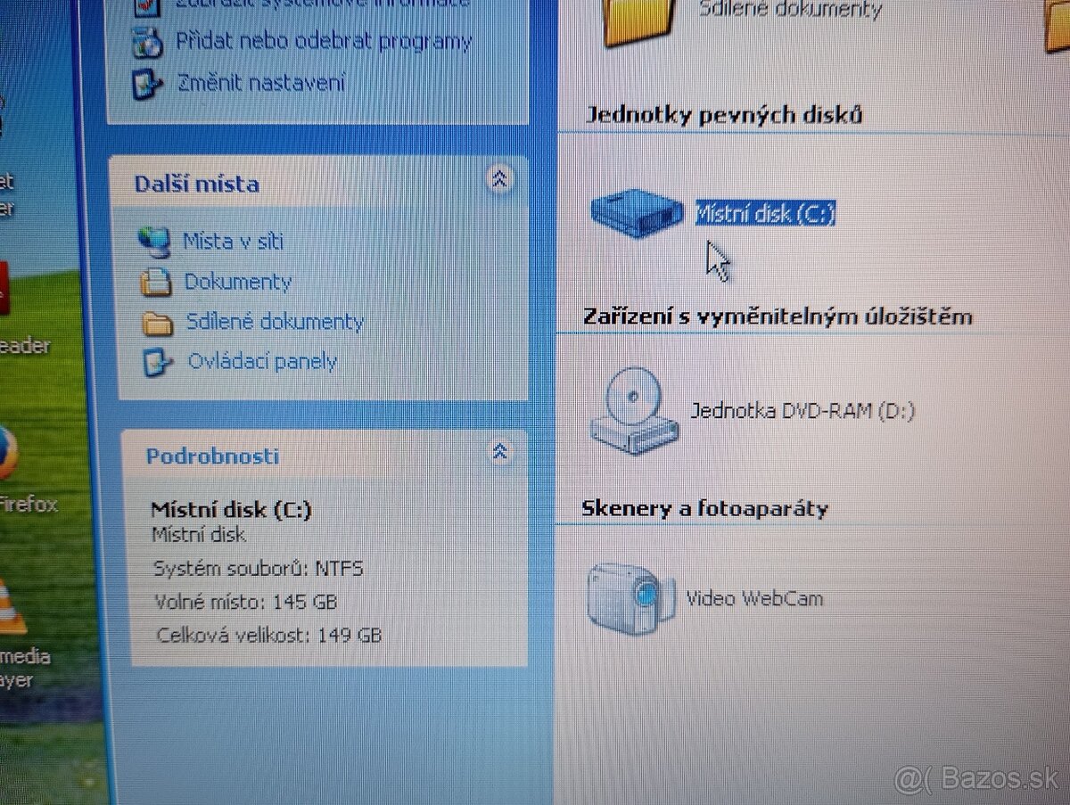 predám ACER EMACHINES E725 , WINDOWS XP 32bit - 5