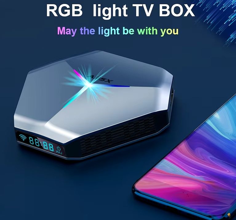 TV BOX Android A95X F4 4K 8K HD Amlogic S905X4 4-128Gb - 5