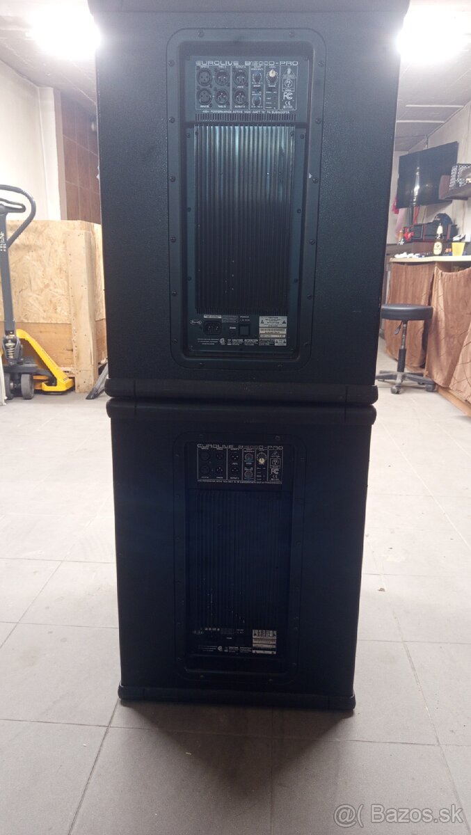 Predám 2× Subwoofere Behringer b1500d pro - 5