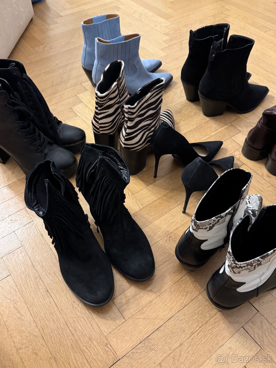 Set dámske čižmy a poltopánky - 5