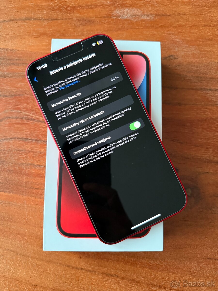 Iphone 14 128GB Product Red - 5