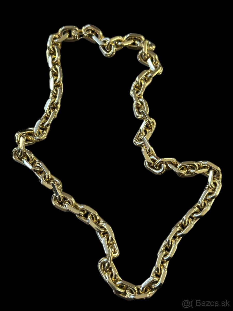 Zlatá reťaz - retiazka Pilka, 14k zlato 585 - 5