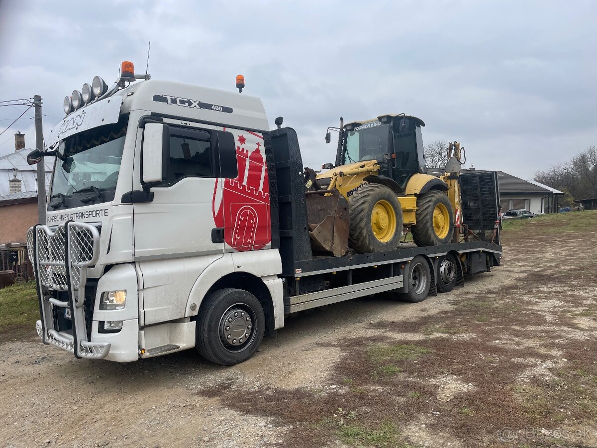 PREPRAVA STROJOV - PREVOZ TECHNIKY - ODTAHOVKA do 15 ton - 5