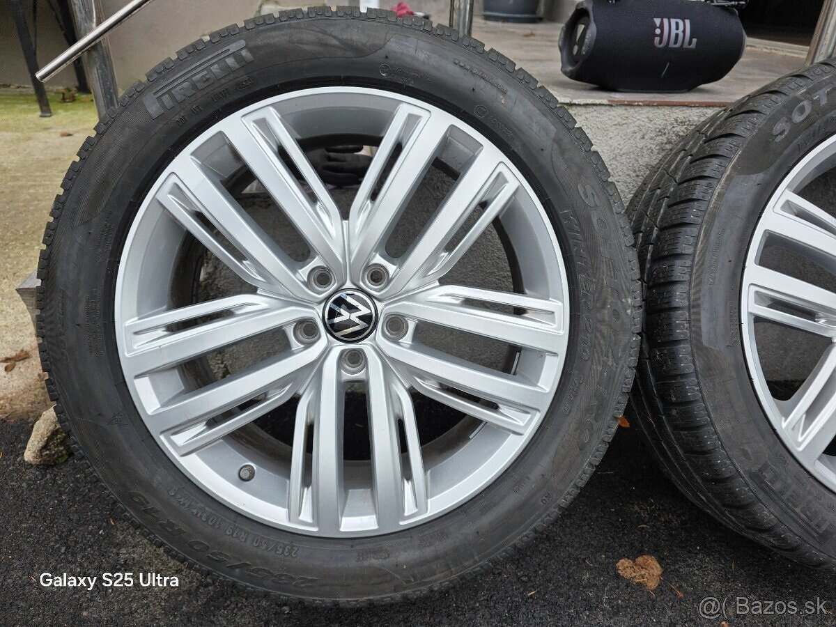 Zimné kolesá VW Tiguan 5x112 R19 235/50 r19 - 5