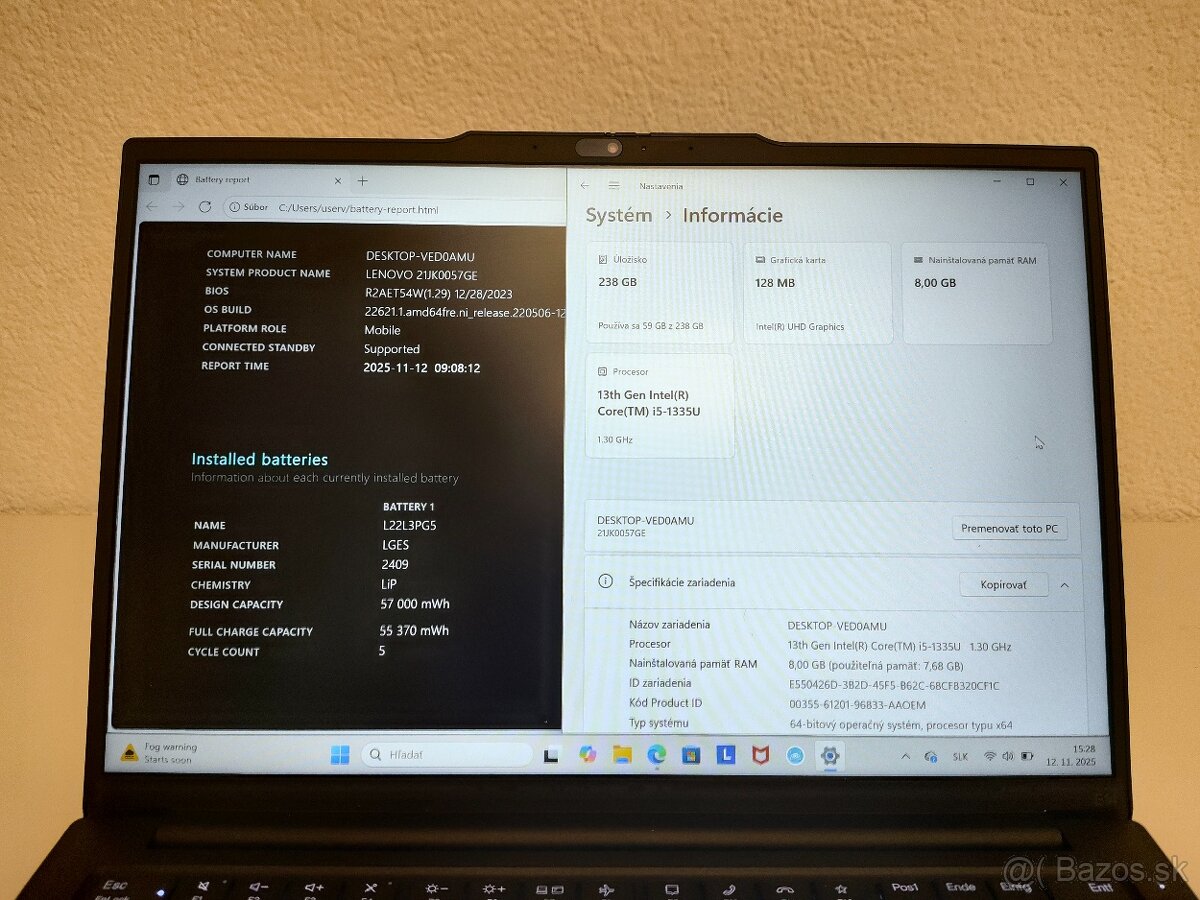 ThinkPad E14 Gen 5 | i5-1335U • 8GB • 256GB - 5