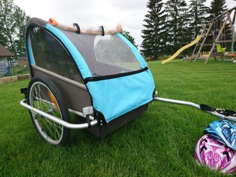 Cyklovozík pre 2 deti - 5