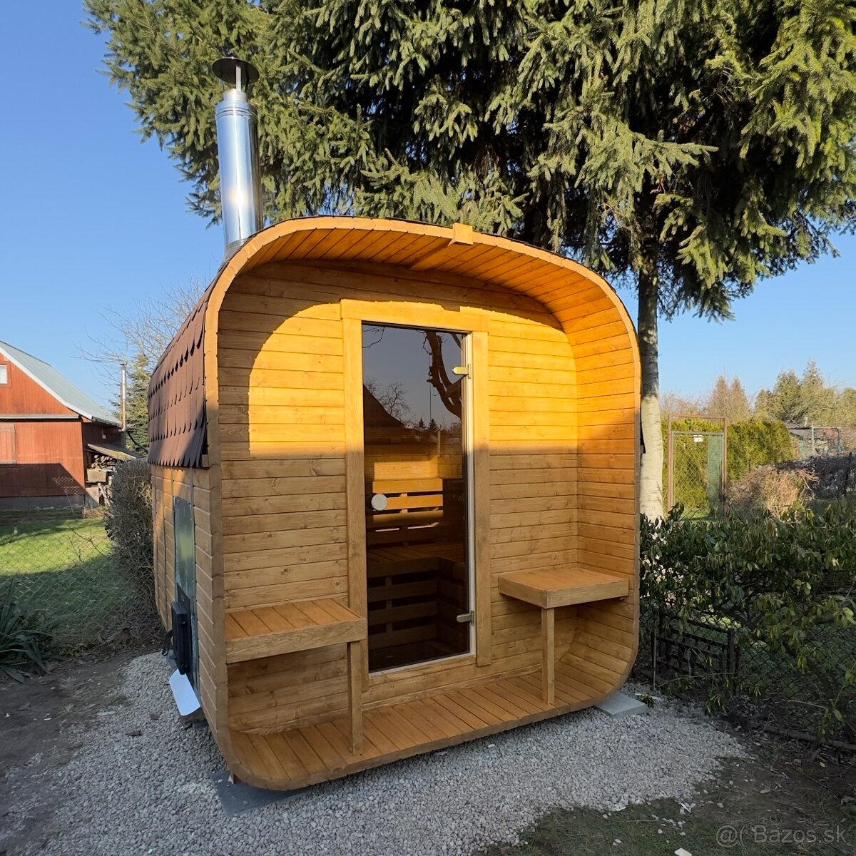 Sudová sauna 240cm AZS-ENGINEERING QUADRO 2QL - 5