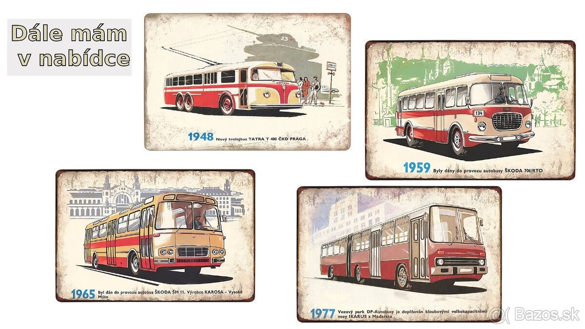 plechová cedule - Tatra 805 armádní - 5