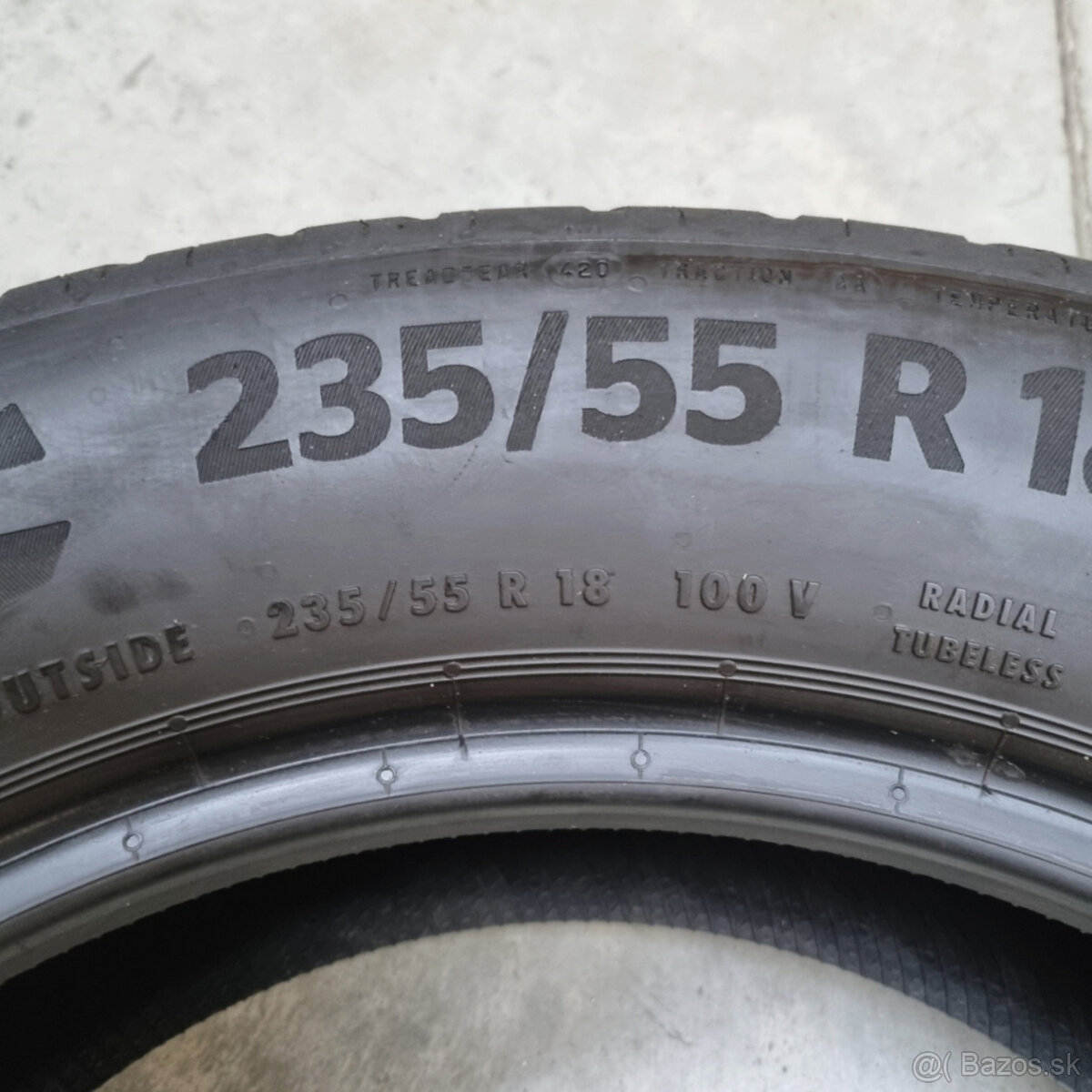 Letné pneumatiky 235/55 R18 CONTINENTAL - 5