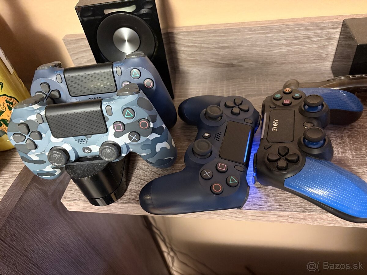 Predam PS4 1t verzia slim + VR set - 5