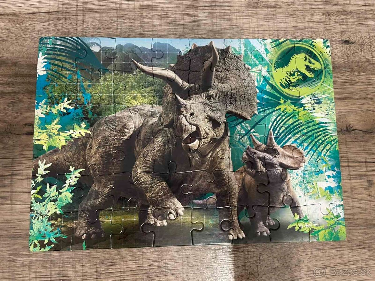 Puzzle dinosaury - 5