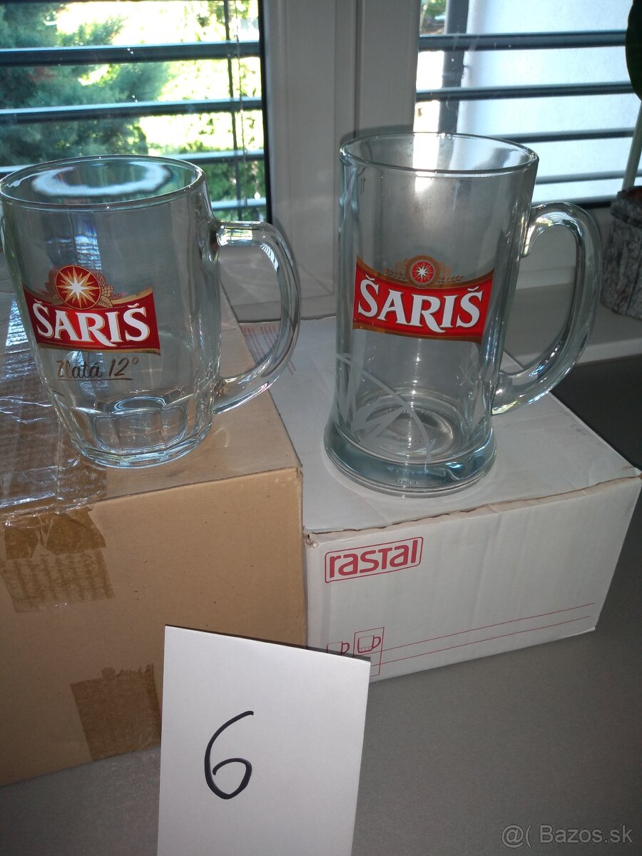 Pivné sklo nové nepoužité - 5