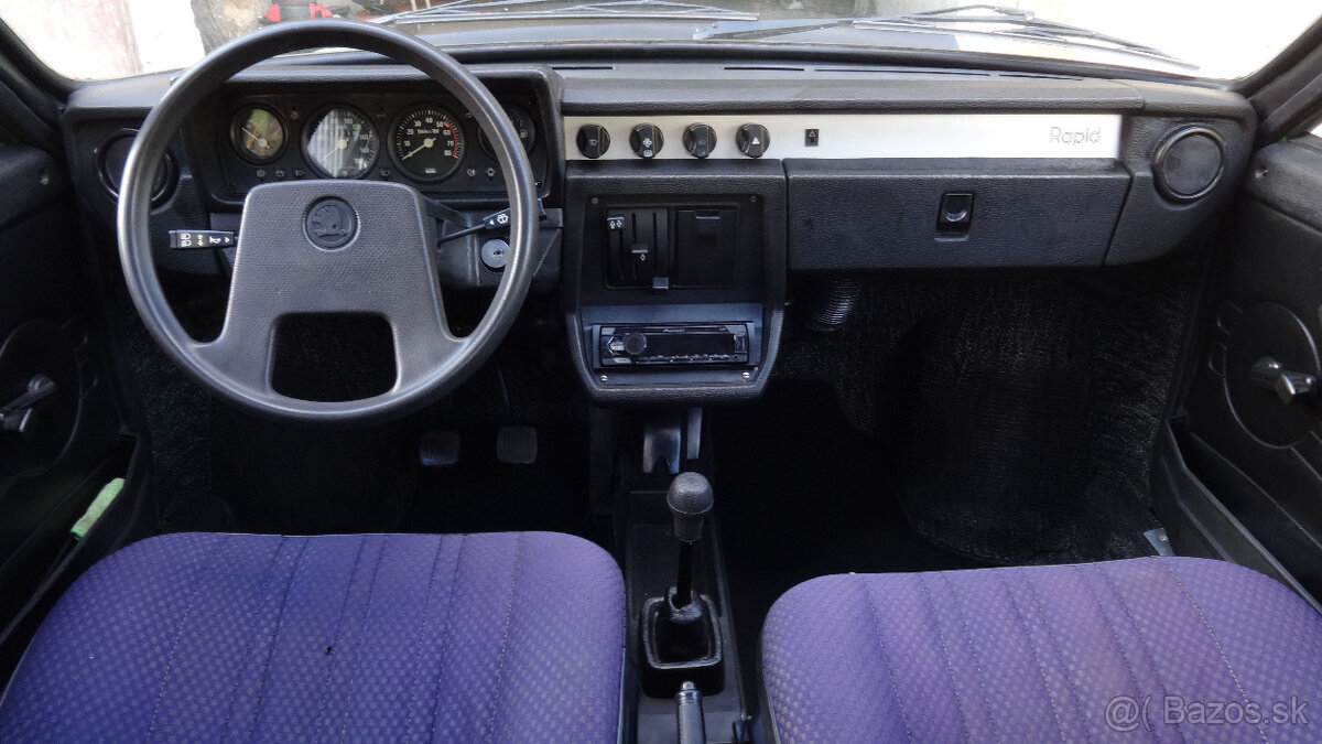 Škoda Rapid 130, rok 1985 - 5