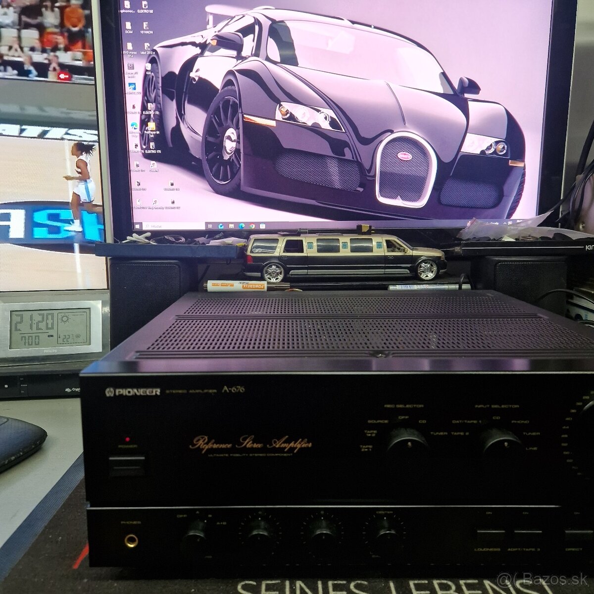 PIONEER A-676...integrovaný stereo zosilovač.. - 5