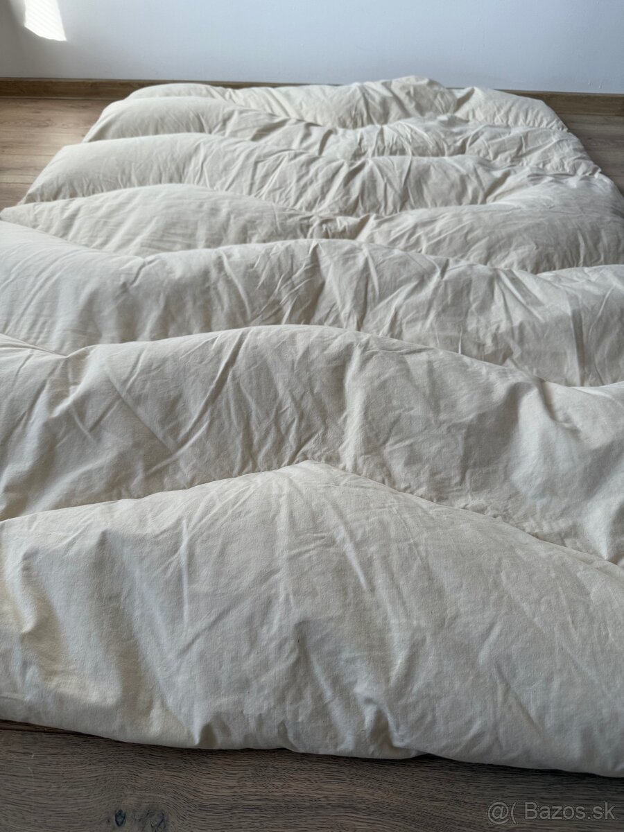 2× páperový paplón, ručná výroba z nesekaného páperia - 5