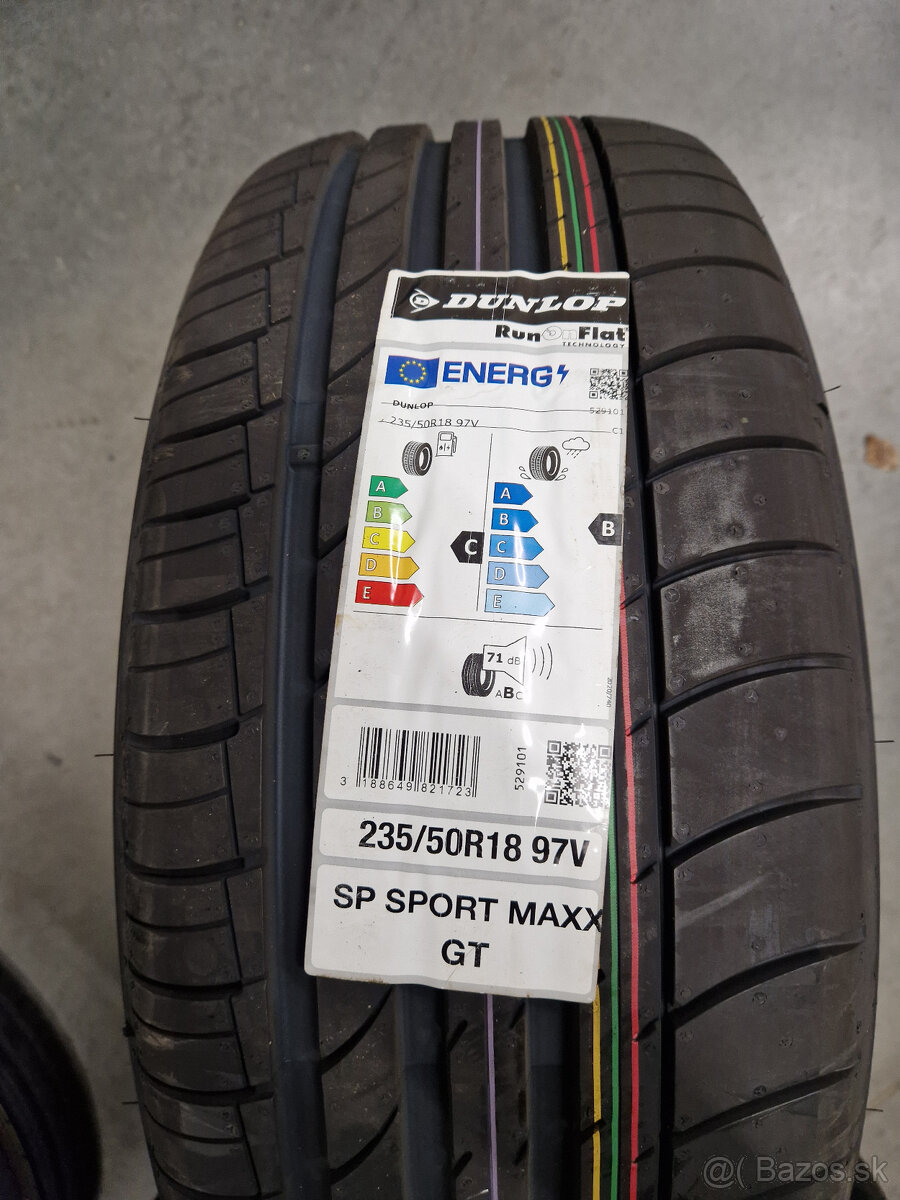 235/50 r18 letne pneumatiky runflat 235 50 18 235/50/18 - 5