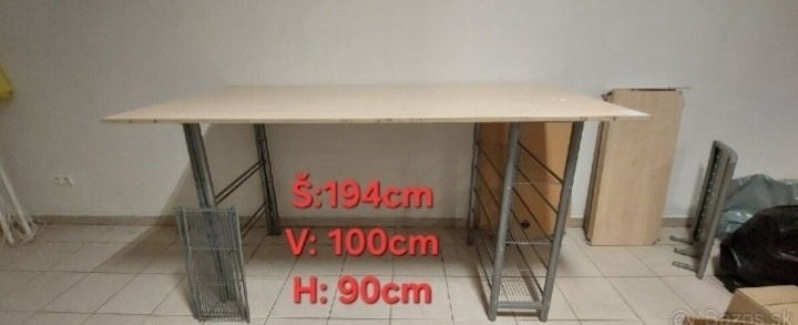 Regál kovový variabilný - 5